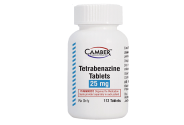 APO-TETRABENAZINE 25 MG 100 TB